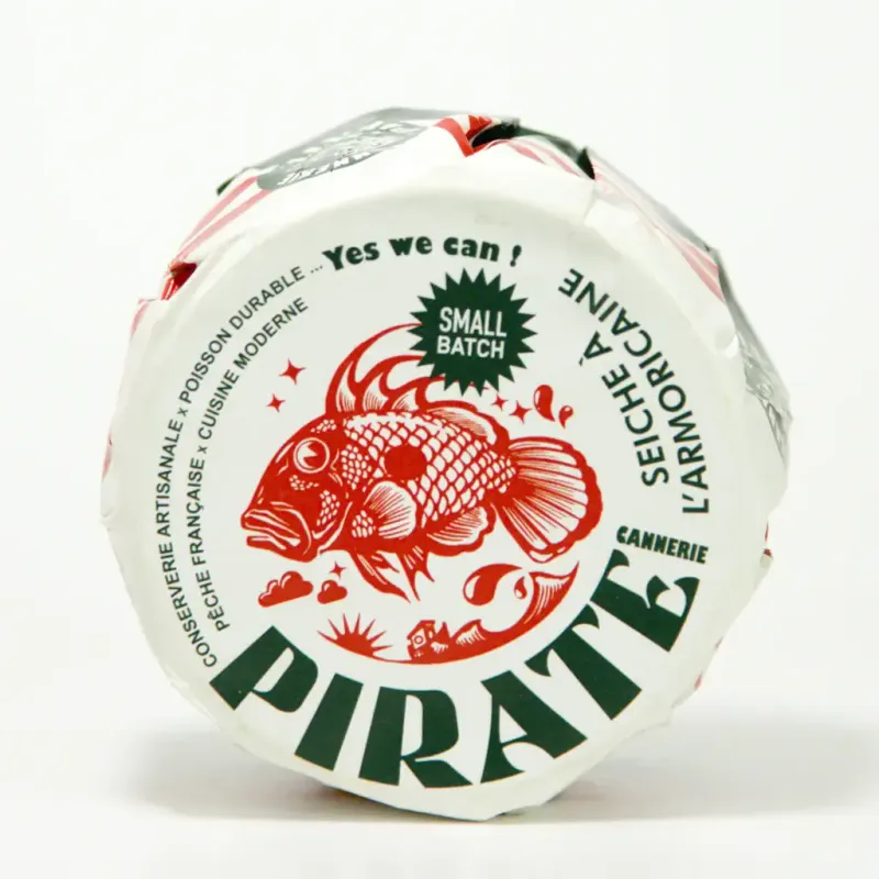 Pirate Cannerie inktvis à l’armoricaine – voorkant