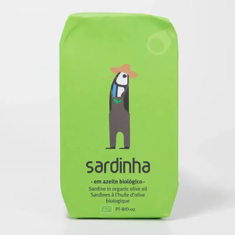 Sardines in biologische olijfolie